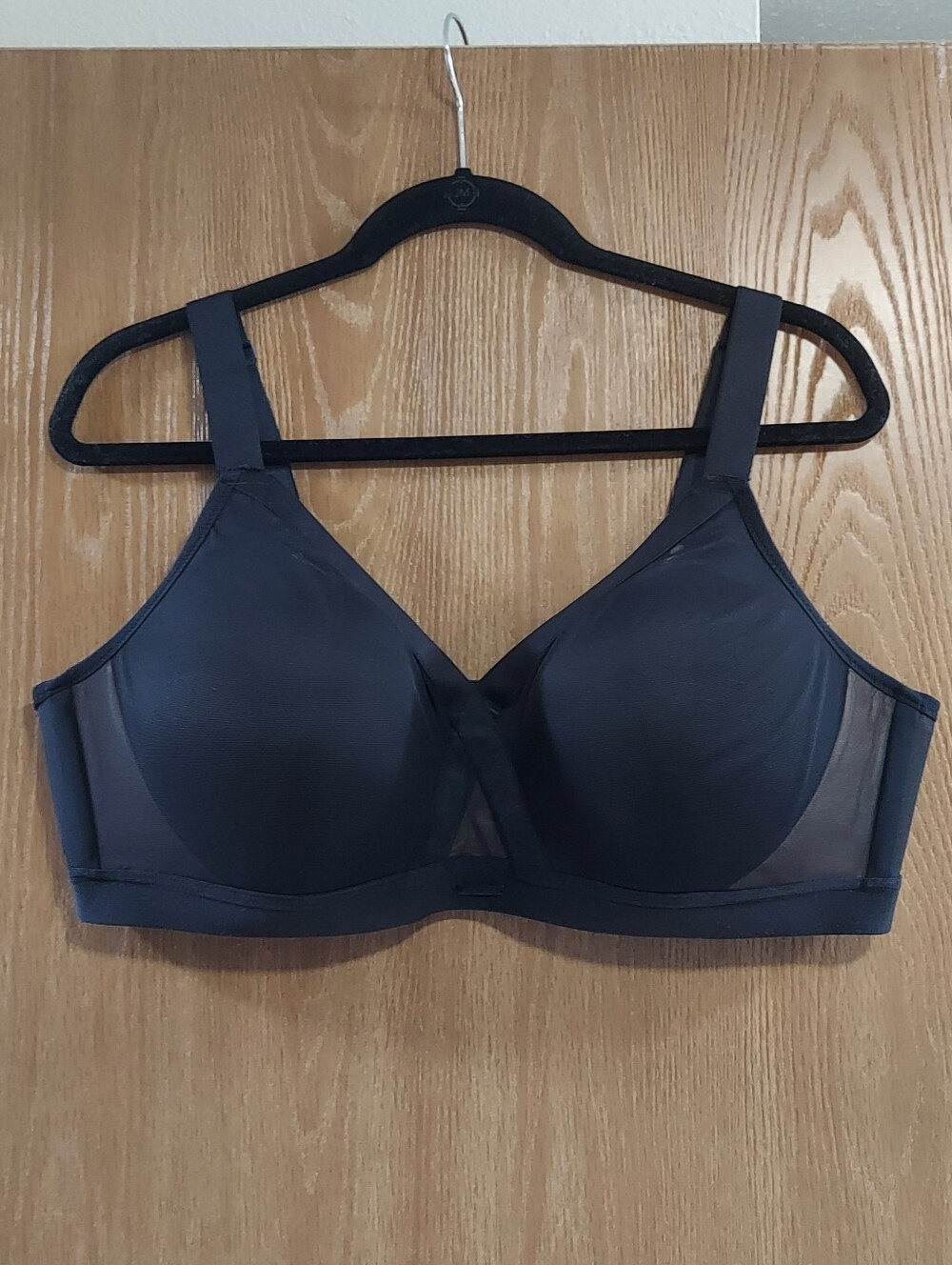 Honeylove Crossover Bra Black Size 42C
